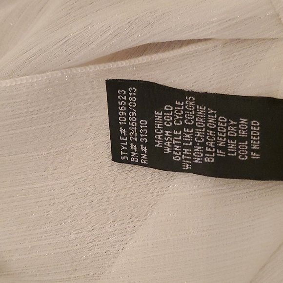 Cream, By & By, shirt, size M - Picture 5 of 6